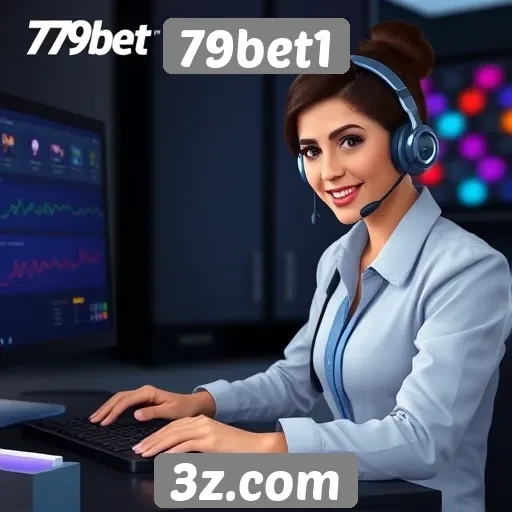Funcionalidades do suporte ao cliente do 79bet1